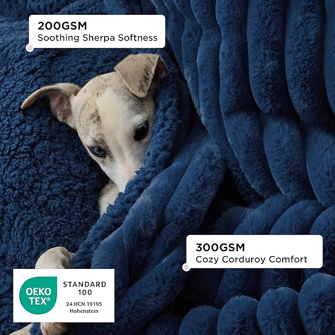 Bedsure ComfyFleece™ Waterproof Dog Blankets - Image 2