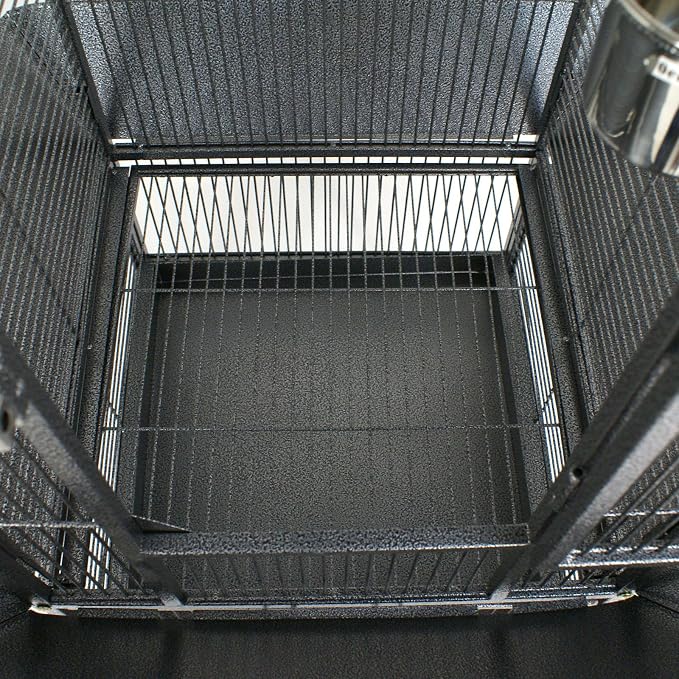 SUPER DEAL PRO 61-inch 2in1 Large Bird Cage - Image 7