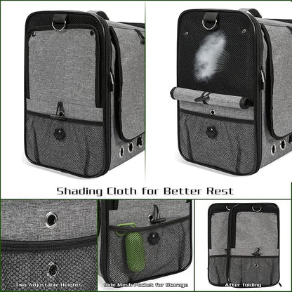 SUERTREE Bird Carrier Bag Bird Travel Cage - Image 4