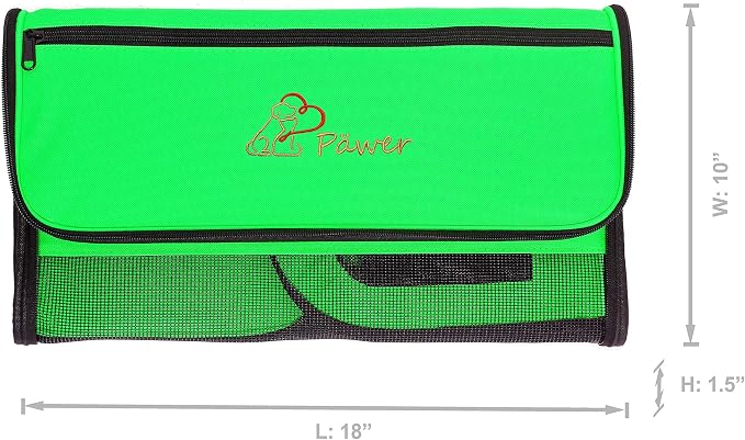 Pawer 18” x 10” x 10”Soft-Sided Foldable Airline Approved Pet Carrier - Image 2