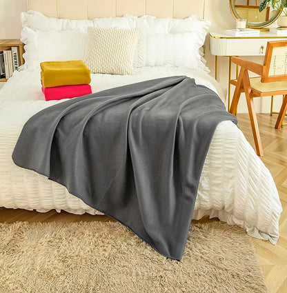 Fleece Throw Blankets Bulk Fleece Blankets Solid Wholesale Lightweight Warm Soft - Image 6