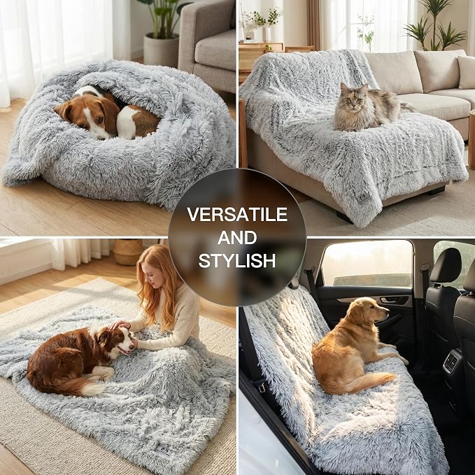 PJYuCien Dog Blankets for Medium Dogs Washable - Image 4