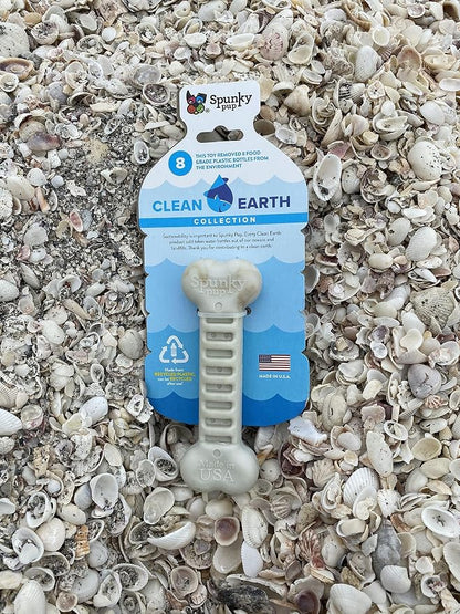 Spunky Pup Clean Earth Recycled Bone| Made in USA | Made from 100% Recycled - Image 2
