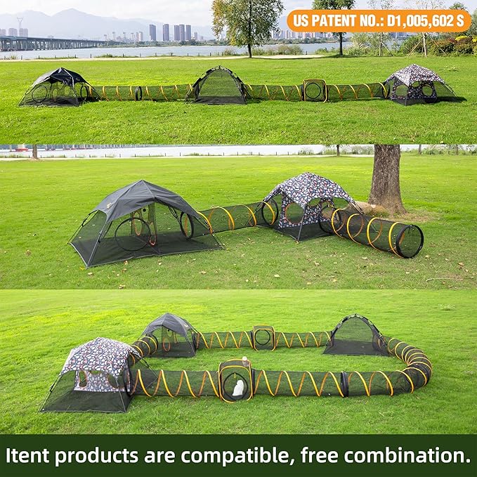 Outdoor Cat Play Tent for Indoors and Outdoors - Image 4