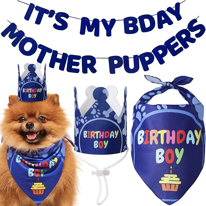 Dog Birthday Party Decorations by OdiStyle