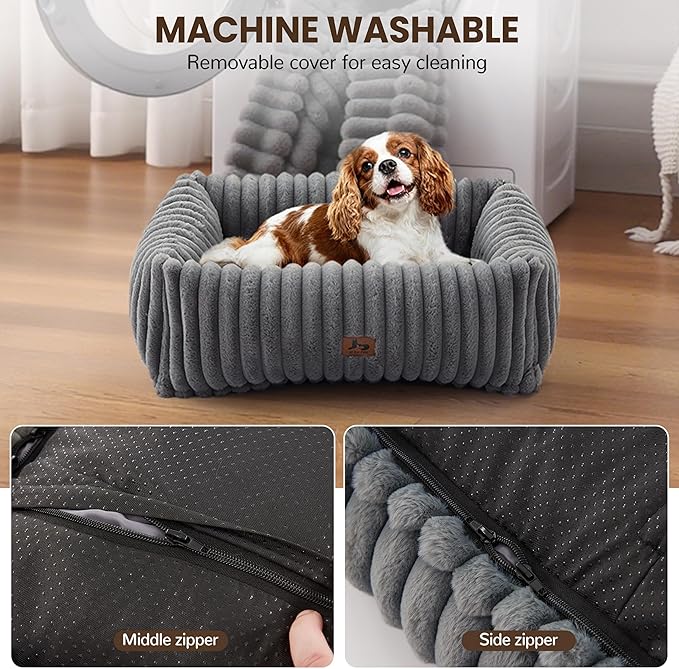 Washable Dog Bed for Small Medium Dogs - Image 8