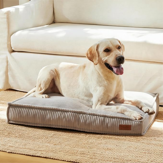 FUKUMARU 5.5-Inch Thick Dog Bed Mat, Washable Cat Bed - Image 5