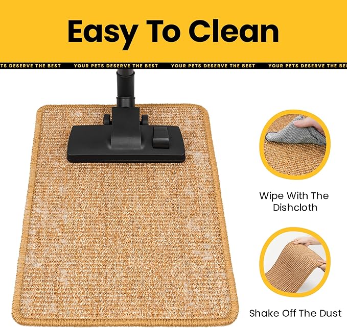 Cat Scratcher Mat, Sisal Cat Scratch Pad - Image 7
