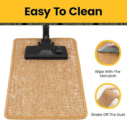 Cat Scratcher Mat, Sisal Cat Scratch Pad - Image 7