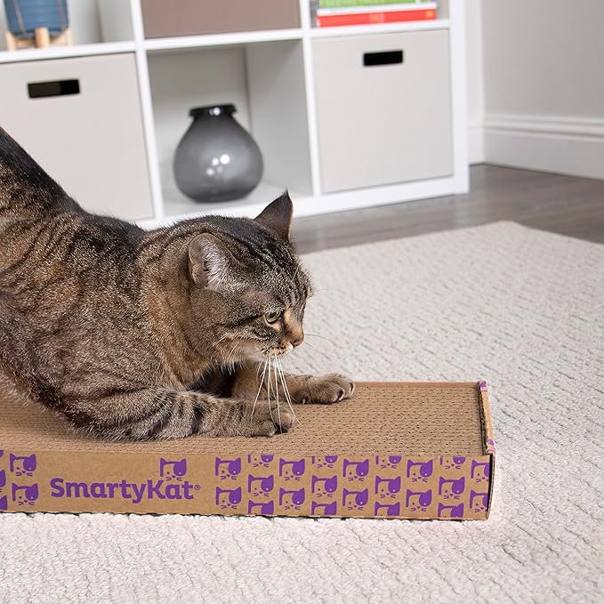 SmartyKat Super Scratcher Corrugated Cat Scratcher and Scratch Pad - Image 2