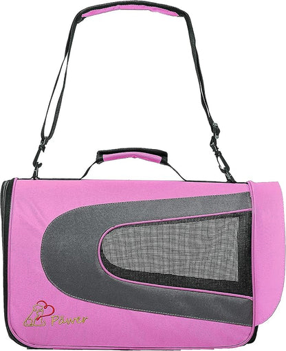 Pawer 18” x 11”x 11” Soft-Sided Foldable Airline Approved Pet Carrier by P%C3%84WER