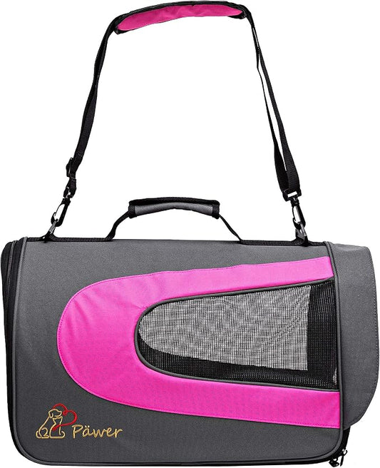 Pawer 18” x 11”x 11” Soft-Sided Foldable Airline Approved Pet Carrier by P%C3%84WER