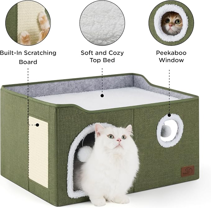 Bedsure Large Cat Beds for Indoor Cats - Image 5