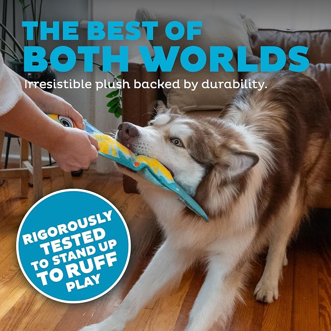 Outward Hound Tough Skinz Durable Squeaky Dog Toy - Image 3