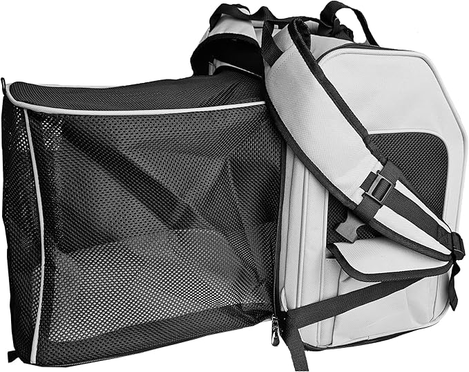 Expandable Pet Backpack Carrier – Dog & Cat, Bonus 2 Collapsible Pet Bowls - Image 3