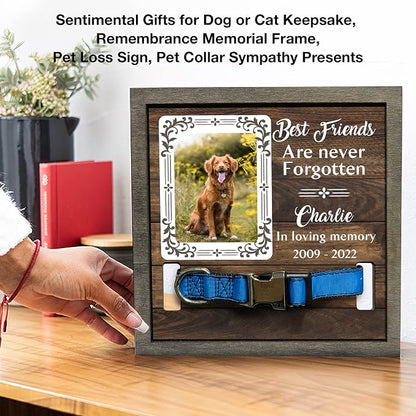 Personalized Cat Dog Memorial Picture Frame Bereavement Gifts Cat Memorial Dog - Image 7