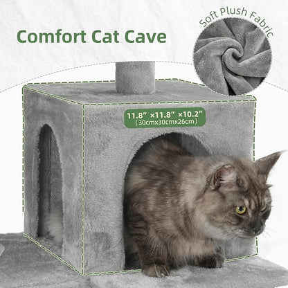 Multi-Level Cat Tree for Indoor Cats, Cat Tower - Image 3