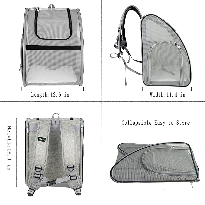 Pet Carrier Backpack, Ventilated and Breathable - Image 6