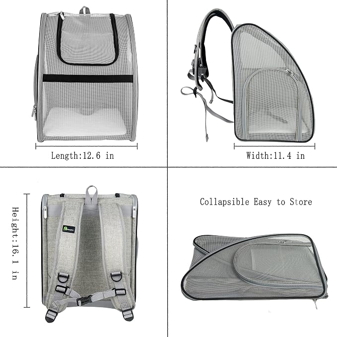 Pet Carrier Backpack, Ventilated and Breathable - Image 3