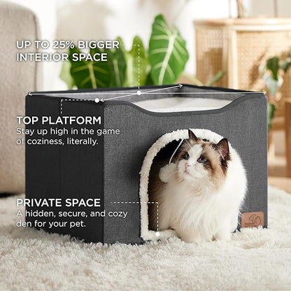 Bedsure Cat Beds for Indoor Cats - Image 2