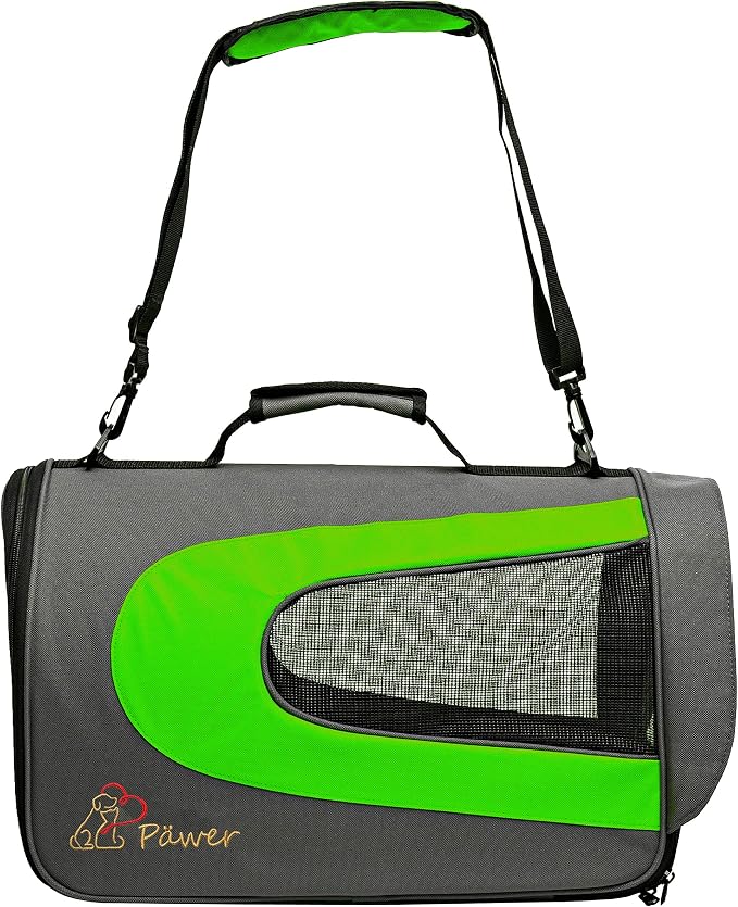 Pawer 18” x 11”x 11” Soft-Sided Foldable Airline Approved Pet Carrier by P%C3%84WER