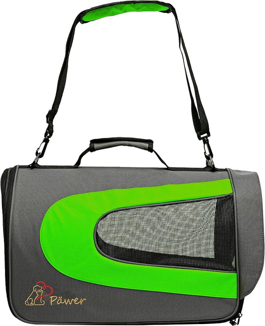 Pawer 18” x 11”x 11” Soft-Sided Foldable Airline Approved Pet Carrier by P%C3%84WER