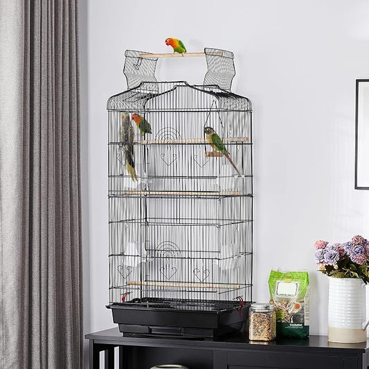 Yaheetech 41-inch Open Top Medium Bird Cages - Image 2