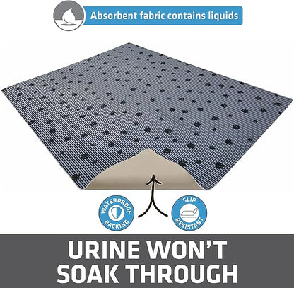 Drymate Cat Litter Box Mat, Litter Trapping Mat, Waterproof, Urine-Proof - Image 3