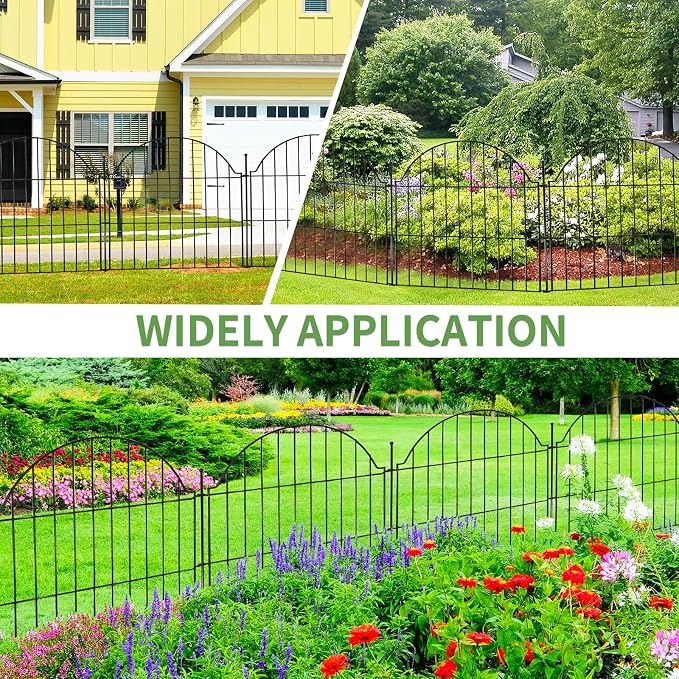 Decorative Metal Garden Fence - Image 4