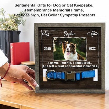 Customized Dog Picture Frames for Dogs That Passed Personalized Gifts for Pets - Image 7