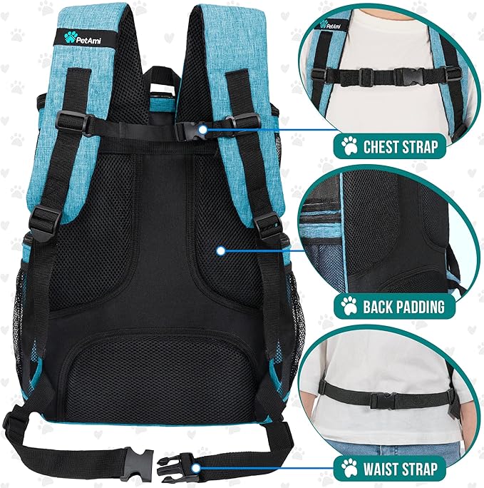 PetAmi Dog Backpack Carrier, Airline Approved Cat Backpacks - Image 4