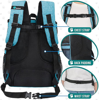PetAmi Dog Backpack Carrier, Airline Approved Cat Backpacks - Image 4