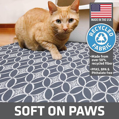 Drymate Cat Litter Box Mat, Litter Trapping Mat, Waterproof, Urine-Proof - Image 4