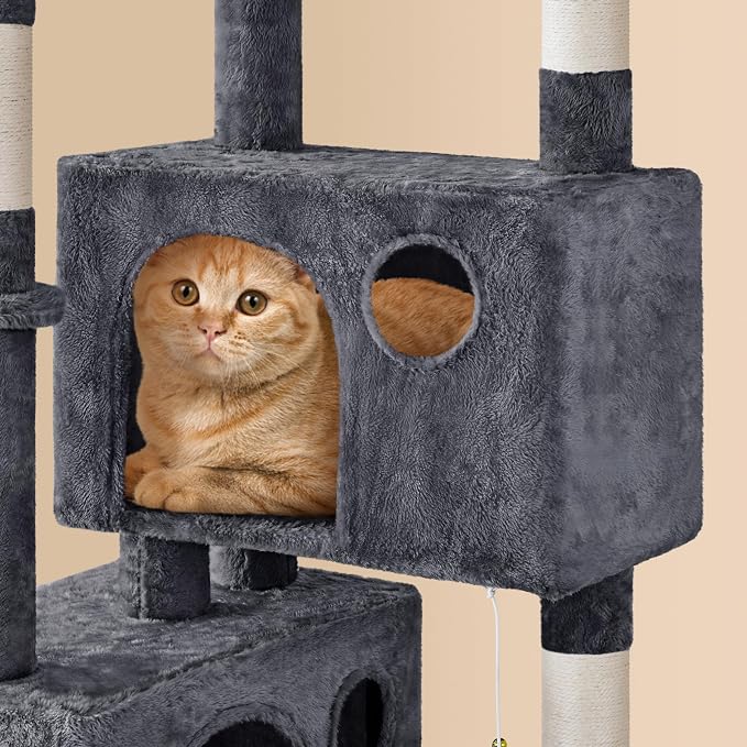 Yaheetech 73inch Cat Tree, Cat Stand Furniture - Image 5