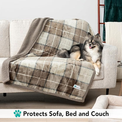 PetAmi Dog Blanket for Bed, XL Pet Blanket Large Dogs, Fleece Furniture Couch - Image 3