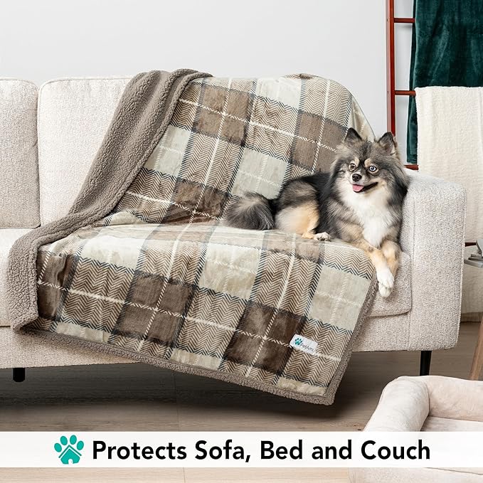 PetAmi Dog Blanket for Medium Large Dogs, Pet Bed Blanket Cat Puppy Kitten - Image 3