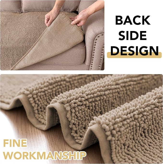 H.VERSAILTEX Non Slip Pet Couch Cover Chenille Dog Bed Protector Thick Soft - Image 5