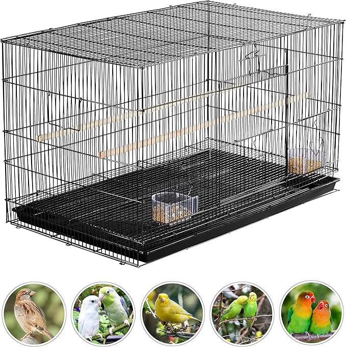 Yaheetech 30‘’ Flight Bird Cage Stackable Design - Image 5