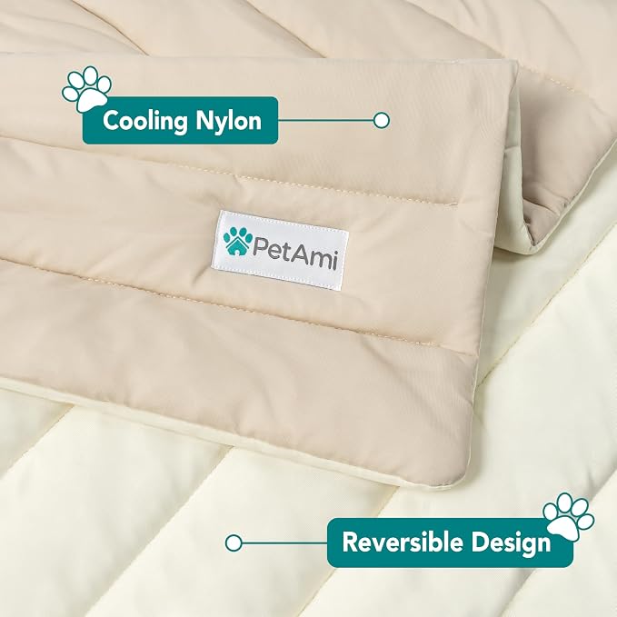 PetAmi Cooling Mat for Dog, Premium Pet Cooling Blanket for Crate Kennel - Image 3