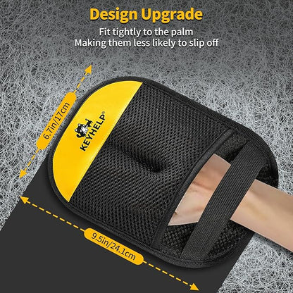 Pet Hair Removal Glove for Dogs & Cats, Newly Upgraded Reusable Electrostatic - Image 2