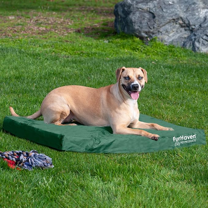 Furhaven Water-Resistant Cooling Gel Dog Bed - Image 3