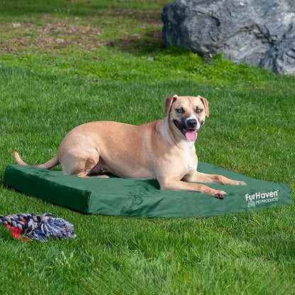 Furhaven Water-Resistant Cooling Gel Dog Bed - Image 3