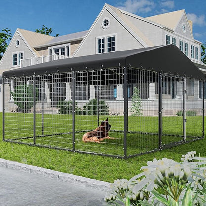 Dog Kennel Outdoor, Large Dog Fence - Image 6