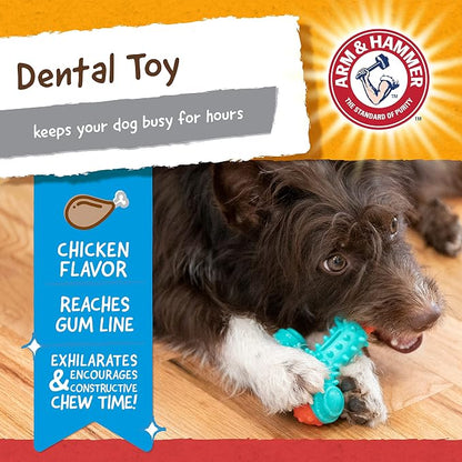 ARM & HAMMER for Pets Nubbies Wishbone Dog Dental Toy| Best Dog Chew Toy for - Image 3