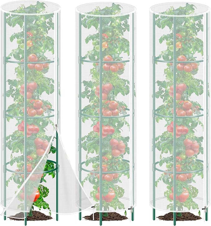 3 Pack Garden Bird Netting Plant Cover by POILKMNI