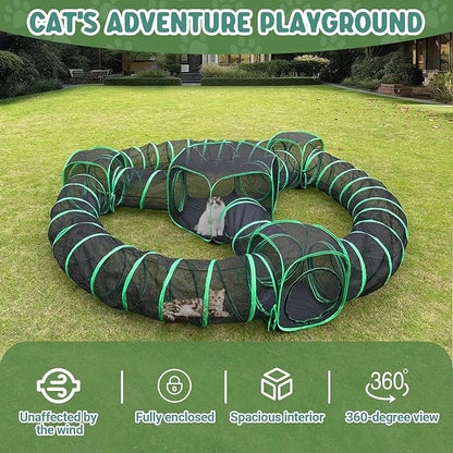 Outdoor Cat Enclosures, 10 in 1 Cat Tent - Image 3