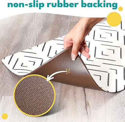 NALALAS Large Dog Mat for Food and Water, Cat Feeding Mat | Large Waterproof - Image 3