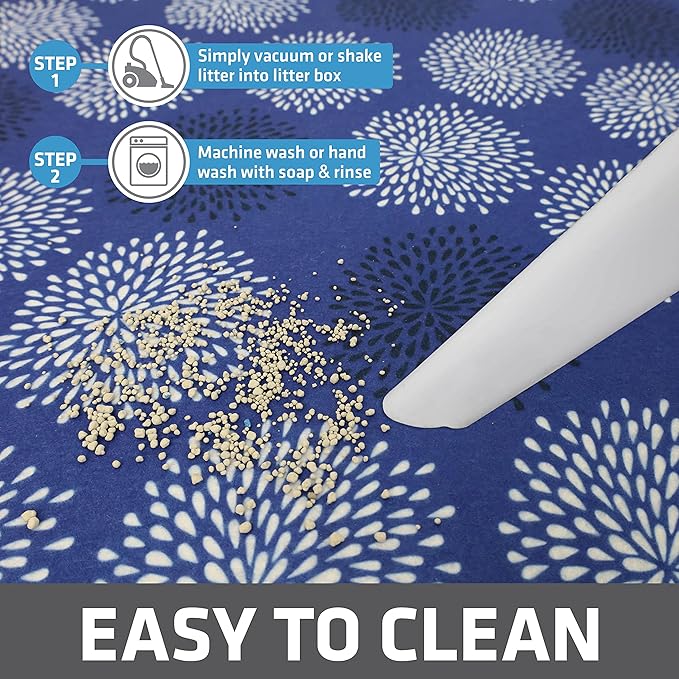 Drymate Cat Litter Box Mat, Litter Trapping Mat, Waterproof, Urine-Proof - Image 5