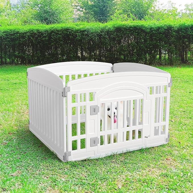 Sweetcrispy Plastic Dog Playpen - Image 2