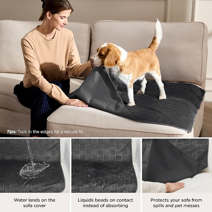 Bedsure Waterproof Bed Cover for Dogs Washable - Image 2